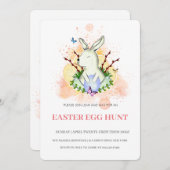 Pasen Brunch Egg Hunt Kaart (Voorkant / Achterkant)