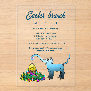 Pasen brunch & Eierenjacht Uitnodiging