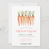 Pasen Brunch en Egg Hunt Kaart (Voorkant)