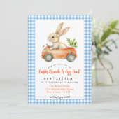 Pasen Brunch en Egg Hunt Kaart (Staand voorkant)