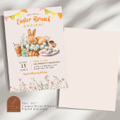 Pasen Brunch en Egg Hunt Kaart