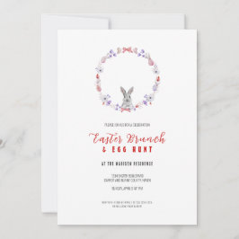 Pasen Brunch en Egg Hunt Kaart