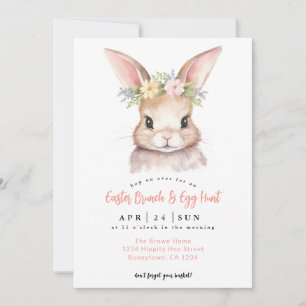 Pasen Brunch en Egg Hunt Kaart
