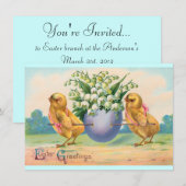  Pasen Brunch Kaart (Voorkant / Achterkant)