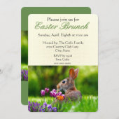 Pasen Brunch met uitnodiging tot het houden van ee (Voorkant / Achterkant)