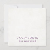 Pasen Brunch nodigt uit Kaart (Achterkant)