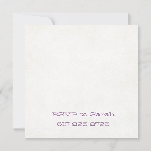 Pasen Brunch nodigt uit Kaart (Achterkant)