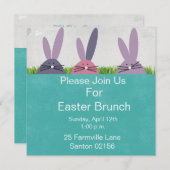 Pasen Brunch nodigt uit Kaart (Voorkant / Achterkant)