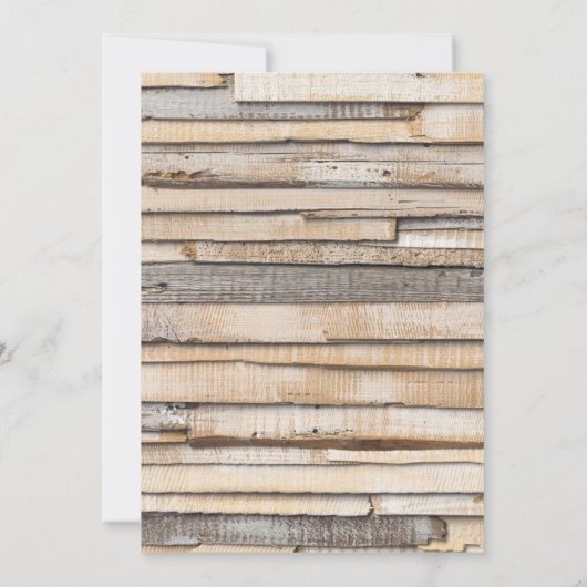 Pasen-Brunch Uitnodiging-Konijn Kaart (Achterkant)