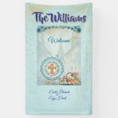 - Pasen Brunch Welkomstbanner – Gepersonaliseerd Spandoek (Verticaal)