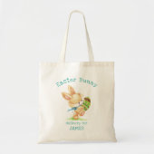 Pasen bundellevering Persoonlijke naam / Feestdage Tote Bag (Voorkant)