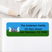 Pasen Bunny #1 de Etiketten van het Adres van de T (Insitu)