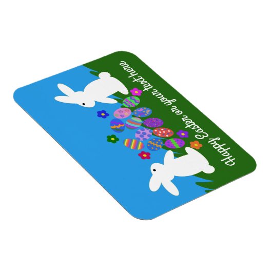 Pasen Bunny #1 Magnet Magneet (Rechterzijde)
