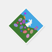 Pasen Bunny #3 Napkins Servet (Hoek)