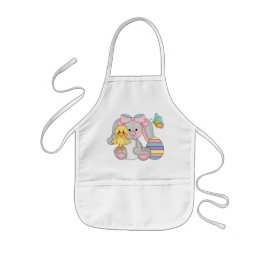 Pasen Bunny apron Kinder Schort
