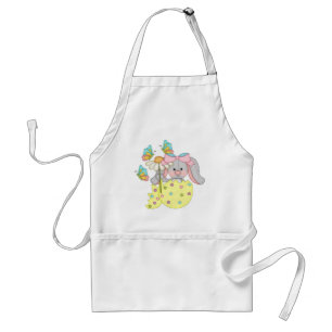 Pasen Bunny apron Standaard Schort