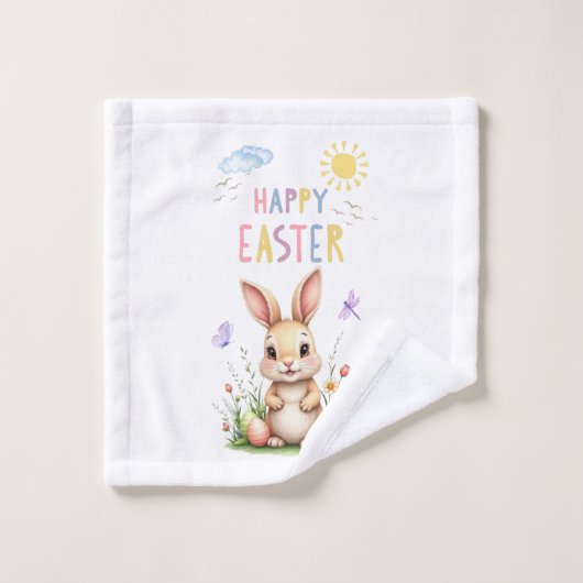 Pasen Bunny Badkamer Handdoek Set