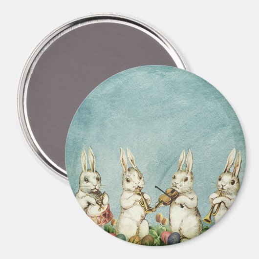 Pasen Bunny Band Magnet (Voorkant / Achterkant)