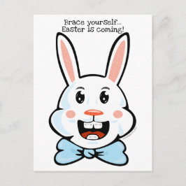 Pasen Bunny Braces Briefkaart