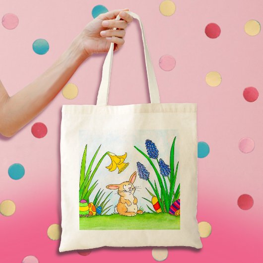 Pasen Bunny canvas tas van Nicole Janes