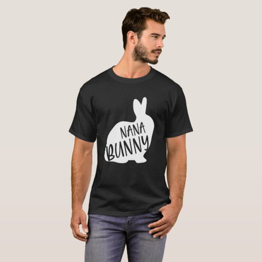 Pasen Bunny Costume Adult Matching Outfits Nana B T-shirt (Voorkant volledig)
