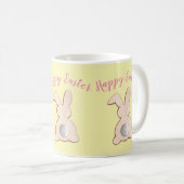 Pasen Bunny Cottontail Koffiemok (Voorkant rechts)