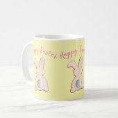 Pasen Bunny Cottontail Koffiemok (Voorkant links)