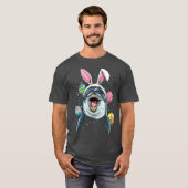 Pasen Bunny Dolphin Funny Easter Dolphin Lover T-shirt (Voorkant volledig)