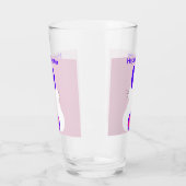 Pasen Bunny Drink glas (Links)