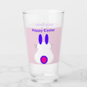 Pasen Bunny Drink glas (Voorkant)
