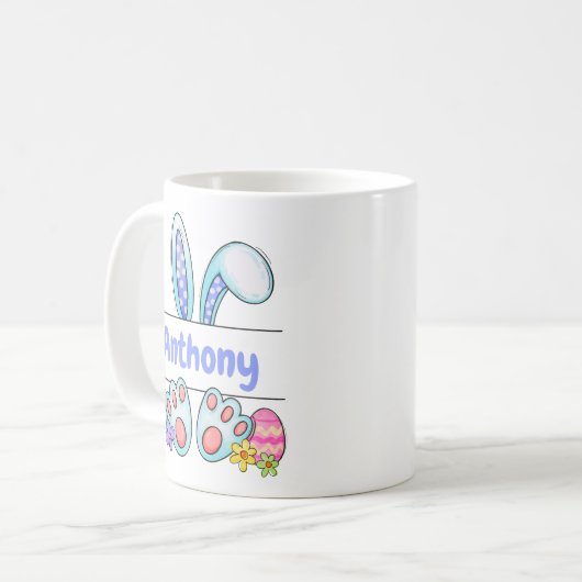 Pasen Bunny Ears Koffiemok (Voorkant links)