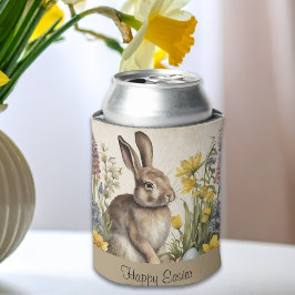 Pasen Bunny Egg Floral Blikjeskoeler