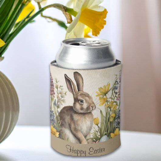 Pasen Bunny Egg Floral Blikjeskoeler