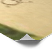 Pasen Bunny Egg Four Leaf Clover Trumpet Poster (Hoek)