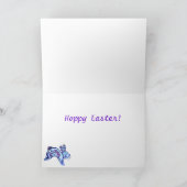 Pasen Bunny Egg Hunt Easter Kaart (Binnen)