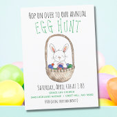 Pasen Bunny Egg Hunt Kaart