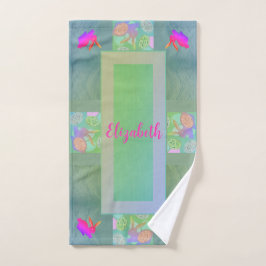 Pasen Bunny Eggs Bad Handdoek