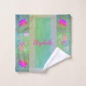 Pasen Bunny Eggs Bad Handdoek (Wasdoekje)