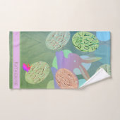 Pasen Bunny Eggs Bad Handdoek (Handdoek)