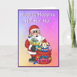 Pasen Bunny Eggs Feestdagen Kaart