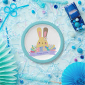 Pasen Bunny en Eieren Happy Paast Papieren Bordje (Feest)