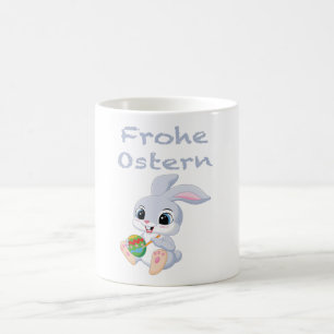 Pasen Bunny Face, Pasen, Bunny Koffiemok