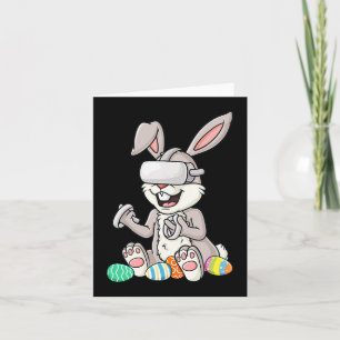 Pasen Bunny Gamer Eitjes Leuk Gaming Peuter Jongen Kaart