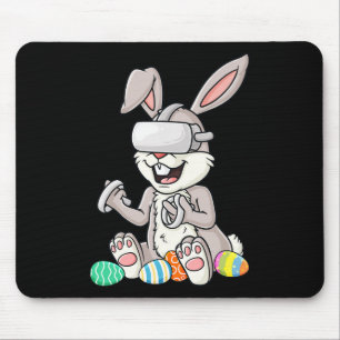 Pasen Bunny Gamer Eitjes Leuk Gaming Peuter Jongen Muismat