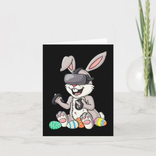 Pasen Bunny Gamer Leuke Eieren Gaming Peuter Jonge Kaart