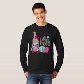 Pasen Bunny Gnome Happy Paast Pun Spring T-shirt (Voorkant volledig)