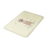 Pasen Bunny Golden Retriever Badmat (Gekanteld)