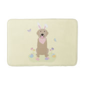 Pasen Bunny Golden Retriever Badmat (Voorkant)