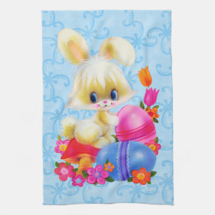 Pasen Bunny-handdoek Theedoek