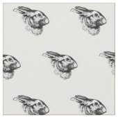 Pasen Bunny Hare Rabbit  Illustratie Stof (Close Up)